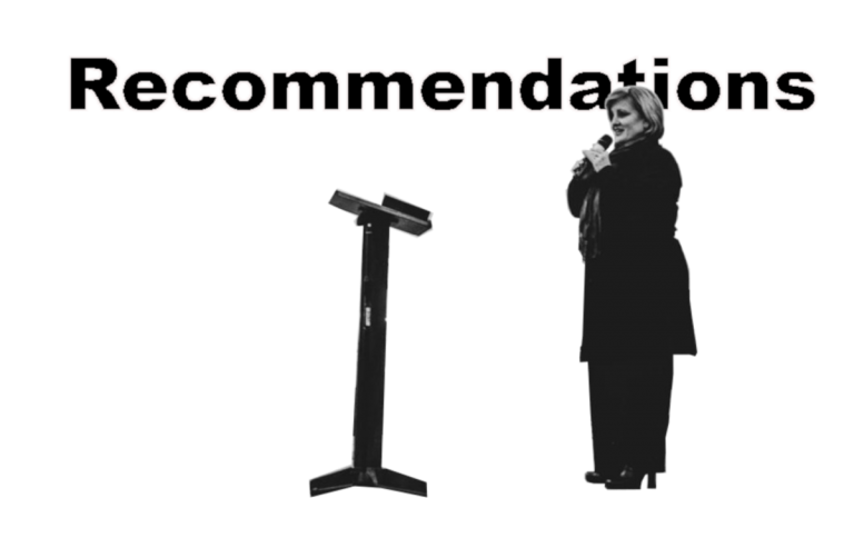 Recommendations